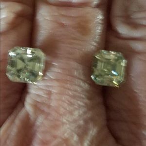 Princess Cut Mossinite for Earrings